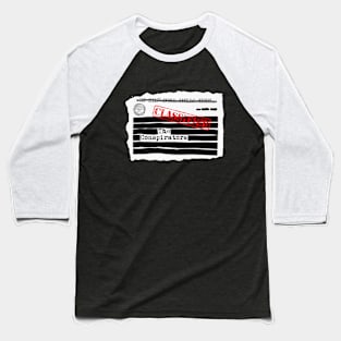 The Conspirators "Redacted" Art Baseball T-Shirt